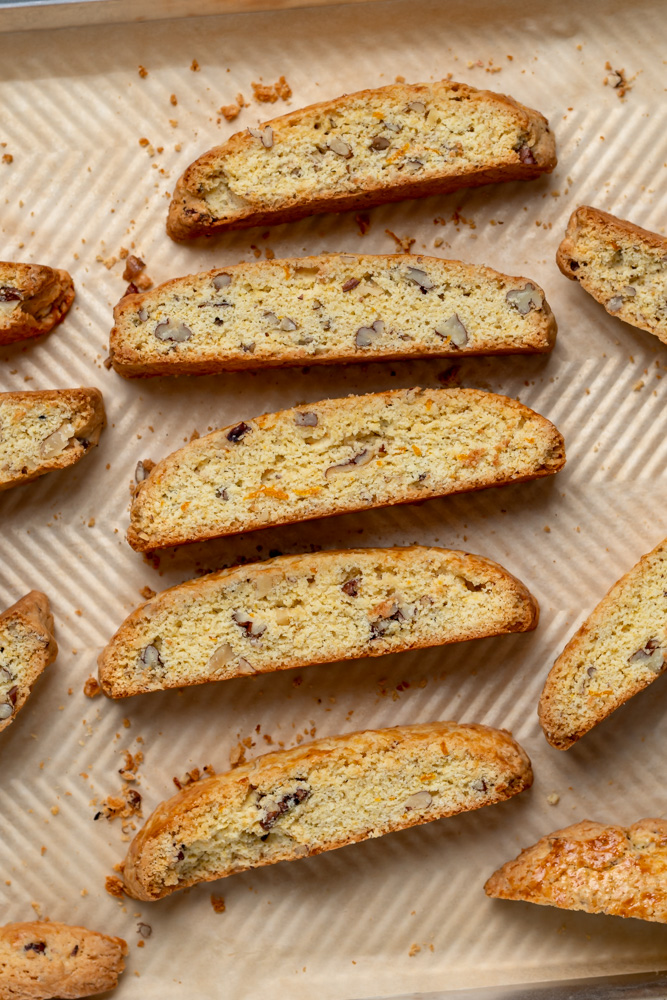 Chocolate, Orange and Pecan Biscotti